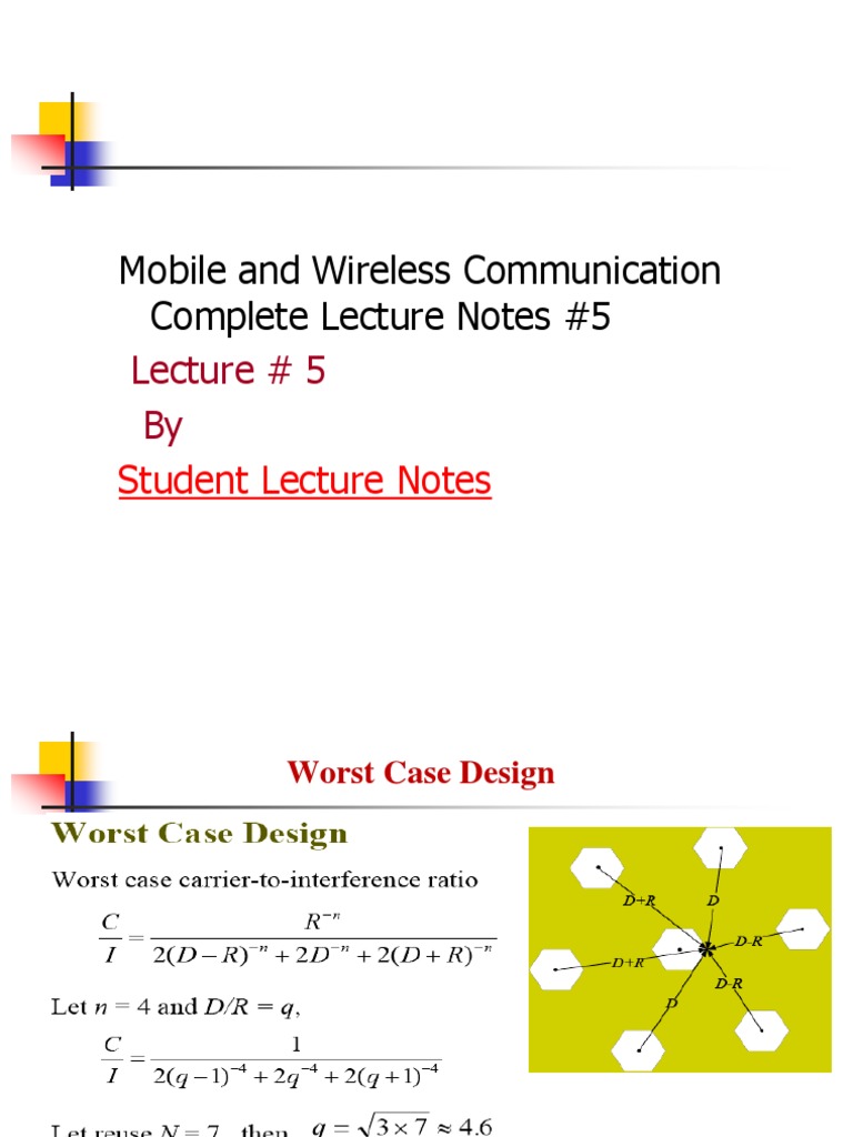 Wireless Communication Insights | PDF | Cellular Network | Networks