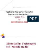 Mobile and Wireless Communication Complete Lecture Notes #11