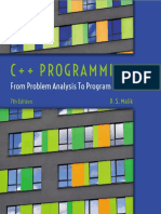 C++ Programming From Problem