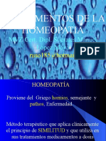 Homeopatìa Fundamentos
