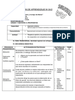 Sesion de Aprendizaje TITERES