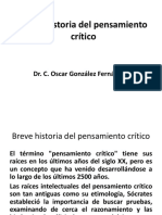 Breve Historia Del Pensamiento Crítico