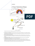 Proses Terjadinya Pelangi