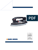 Manual Ferro Black Decker