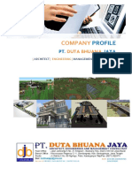 Company Profile Pt. Duta Bhuana Jaya 2017