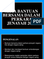 Akta Bantuan Bersama Dalam Perkara Jenayah 2002