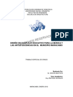 Tesis Modelo de Complejo para La Musica y Artes Escenicas PDF
