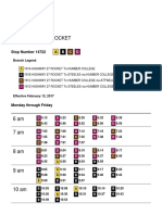 Schedule - 191 - HIGHWAY 27 ROCKET-Kipling - Station-Mon - To - Sun PDF