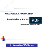 Anualidad y Amortizacion