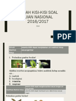 Bedah Kisi-Kisi Soal Ujian Nasional 20151