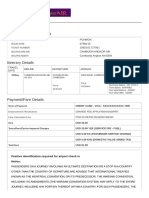 Electronic Ticket Receipt, May 03 For MS MARIA CRISTINA JUNCOSA