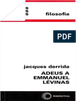 (1997a) Derrida - Adeus a Emmanuel Lévinas