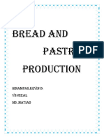 Bread and Pastry Production: Hinampas, Kevin D. Vii-Rizal Ms .Matias