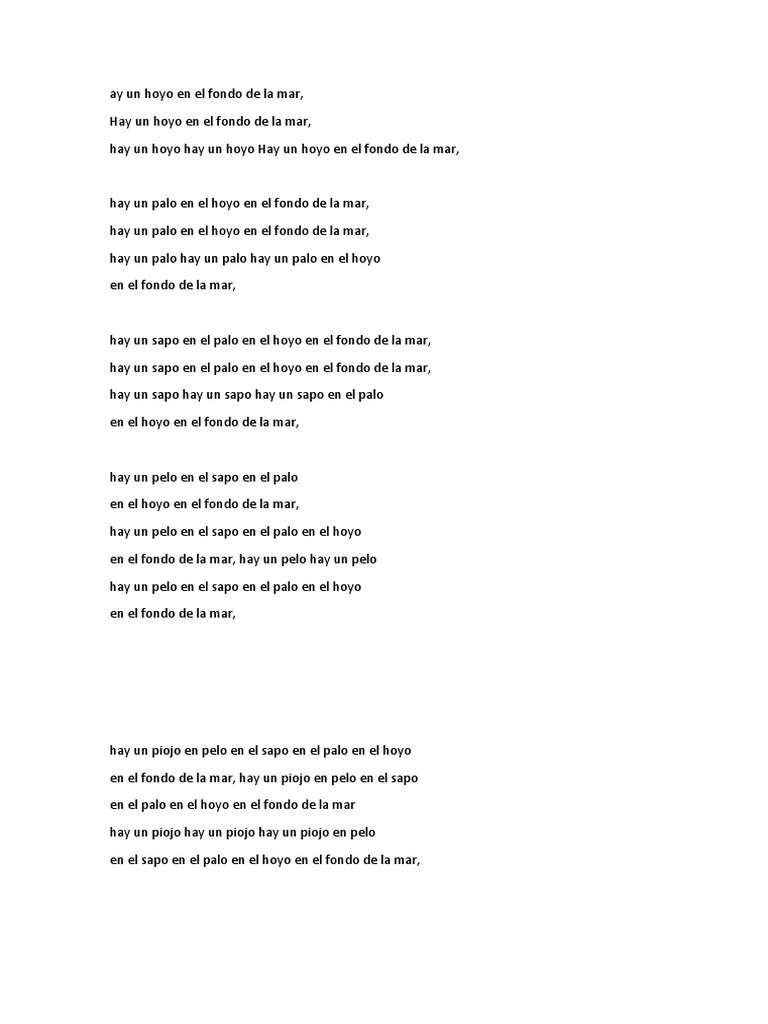 La Tetera Del Mar Canción Letra
