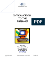 Internet Introduction With Instructor Notes