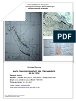 Garay Honor, Daniel - Mapa Precambriano Del Peru