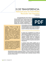 Precios de Transferencia Método Adicional para Las Autoridades Recaudar Más Impuestos