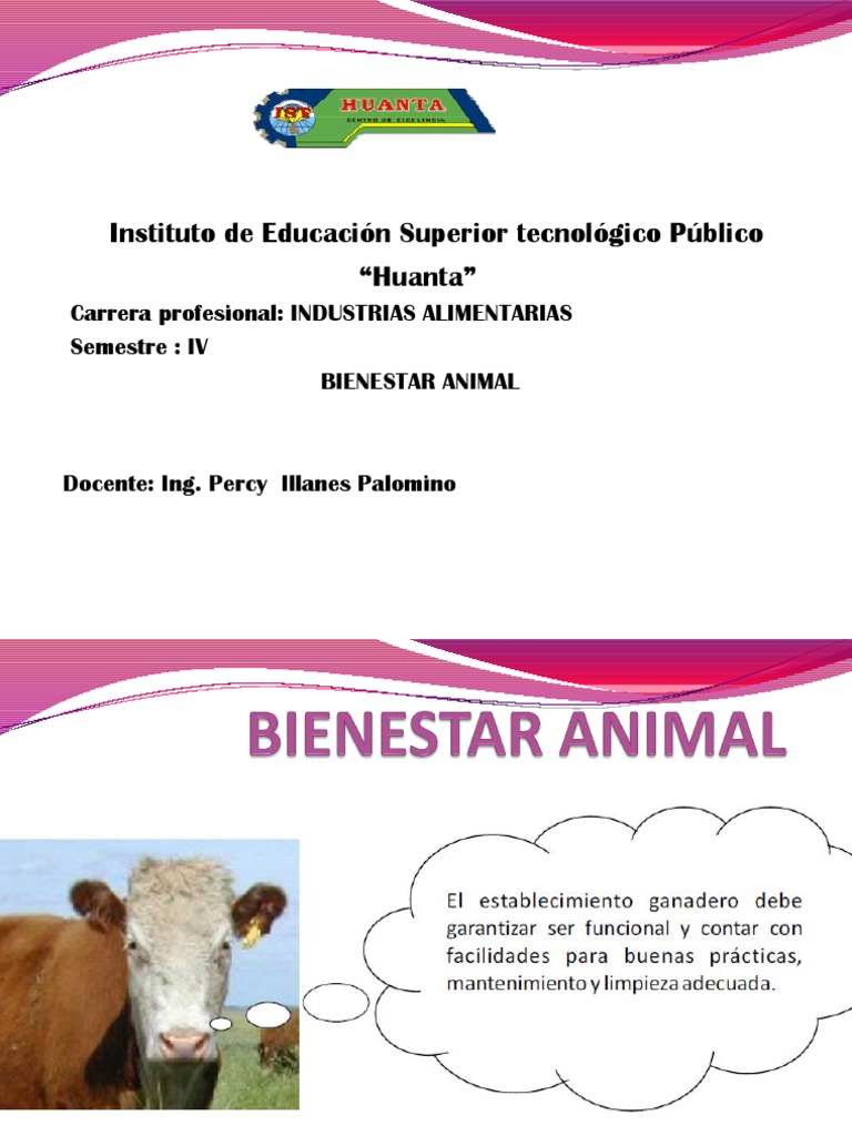 Evaluación del Bienestar Animal | PDF | Bienestar de los animales ...
