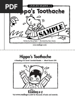 Level I - Hippo's Toothache PDF