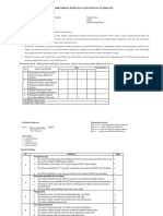 Contoh Format Penilaian Autentik Dan Alternatif