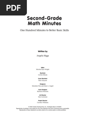 Minute Math 2