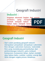 Geografi Industri