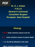 Dr. E. J. Arteen F.R.C.S General & Colorectal Consultant Surgeon European-Gaza Hospital