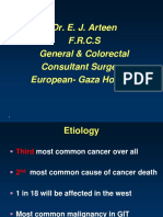 Dr. E. J. Arteen F.R.C.S General & Colorectal Consultant Surgeon European-Gaza Hospital