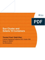 Sun Cluster Solaris Containers