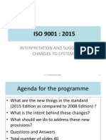 ISO 9001:2015 Presentation