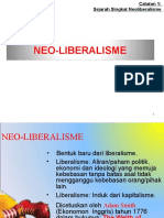 Sejarah Singkat Neoliberalisme