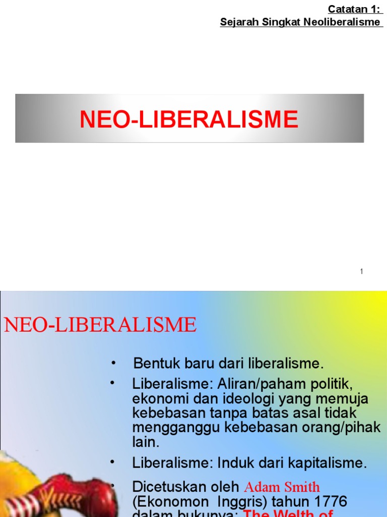 Sejarah Singkat Neoliberalisme | PDF