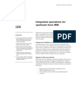 IBM Oil - Integrated Operations Help Get More From Existing Reservoirs