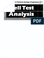 - Well Test Analysis methods