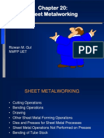 Chapter 20-Sheet Metalworking
