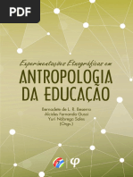Experimentações Etnográficas Em Antropologia Da Educação - Editora Fi