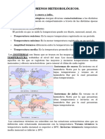 Isotermas e Isobaras de Enero y Julio