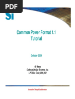 CPF 1.1 Tutorial 13-Oct-2009 PDF