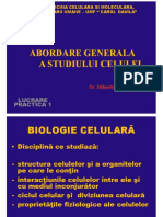 LP I-1 Studiul Celulei 2016