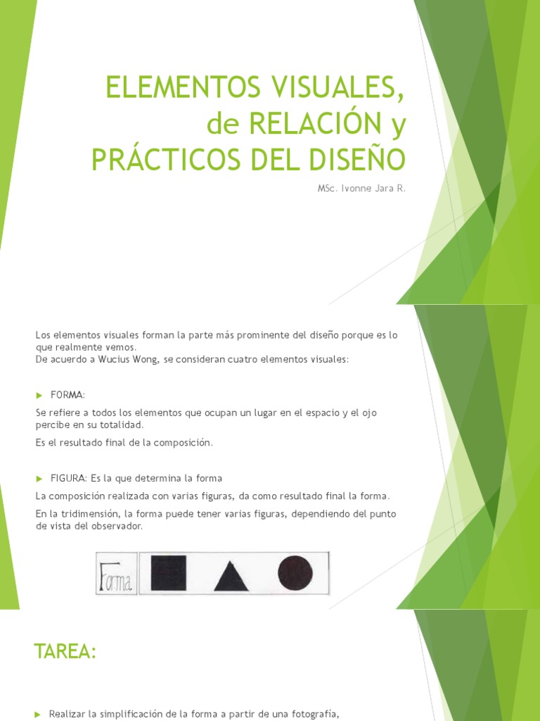 2 Elementos Visuales, de Relación y Prácticos Del PDF Color Imagen