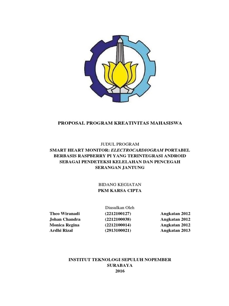 Smart Heart Monitor PKM Karsa Cipta 2024 | PDF | Teknologi & Rekayasa