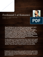 Ferdinand I Al Romaniei