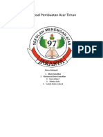 Proposal Pembuatan Acar Timun