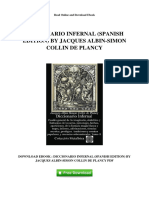 Diccionario Infernal Spanish Edition by Jacques Albin Simon Collin de Plancy