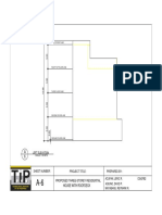 Sheet Number: Project Title: Prepared By:: Proposed Three-Storey Residential House With Roofdeck