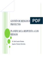 Sesión 10 - Planificar La Respuesta A Los Riesgos RGP PDF