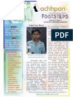 Bachhpan Footsteps: Volume-3, Issue-1