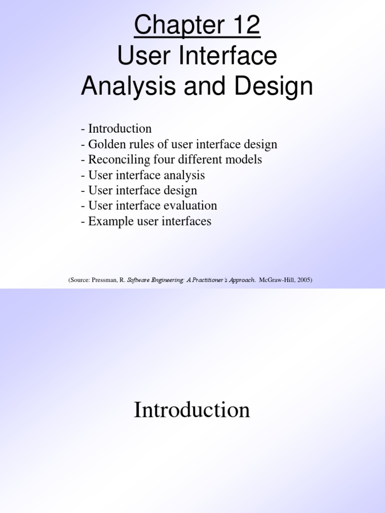 User Interface Design Principles | PDF | Graphical User Interfaces ...