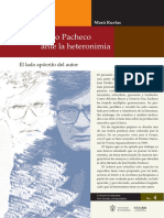 9 Jose Emilio Pacheco Ante La Heteronomia PDF