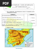 A.1.2 Ficha de Trabalho - Características Naturais Da Península Ibérica (2)